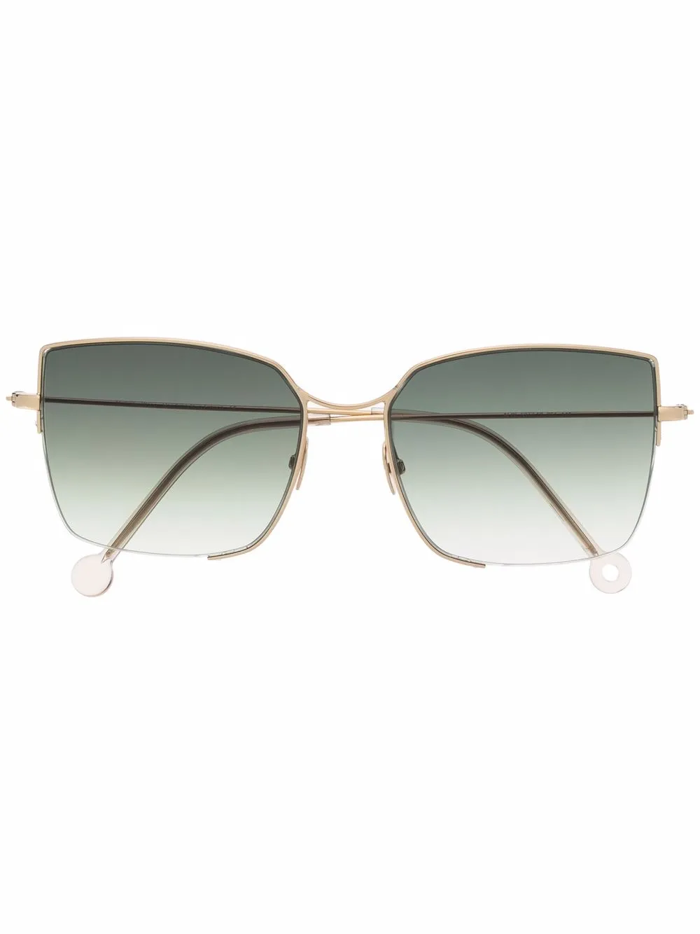 фото Nathalie blanc paris солнцезащитные очки в массивной оправе