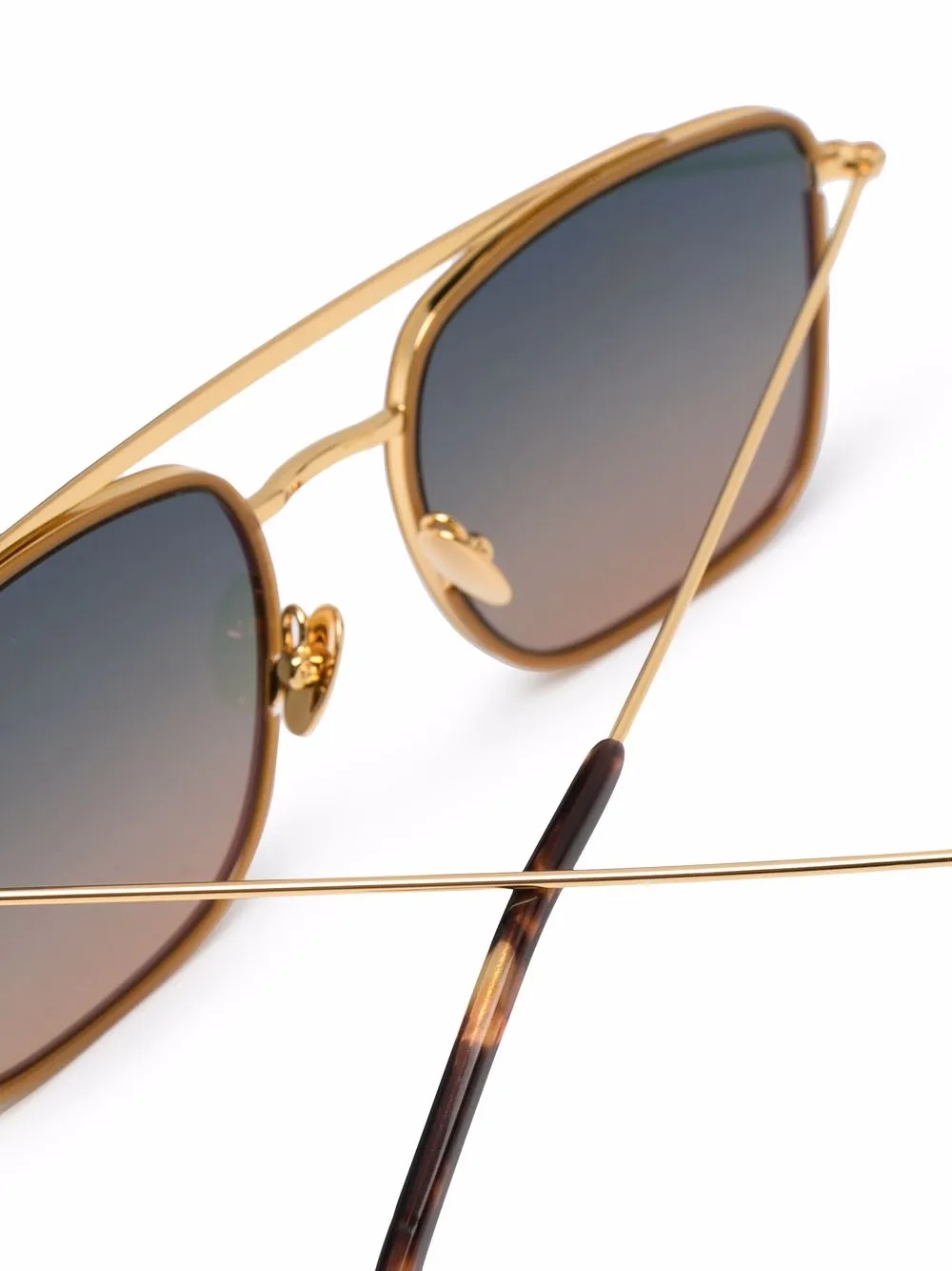 фото Nathalie blanc paris солнцезащитные очки-авиаторы chris