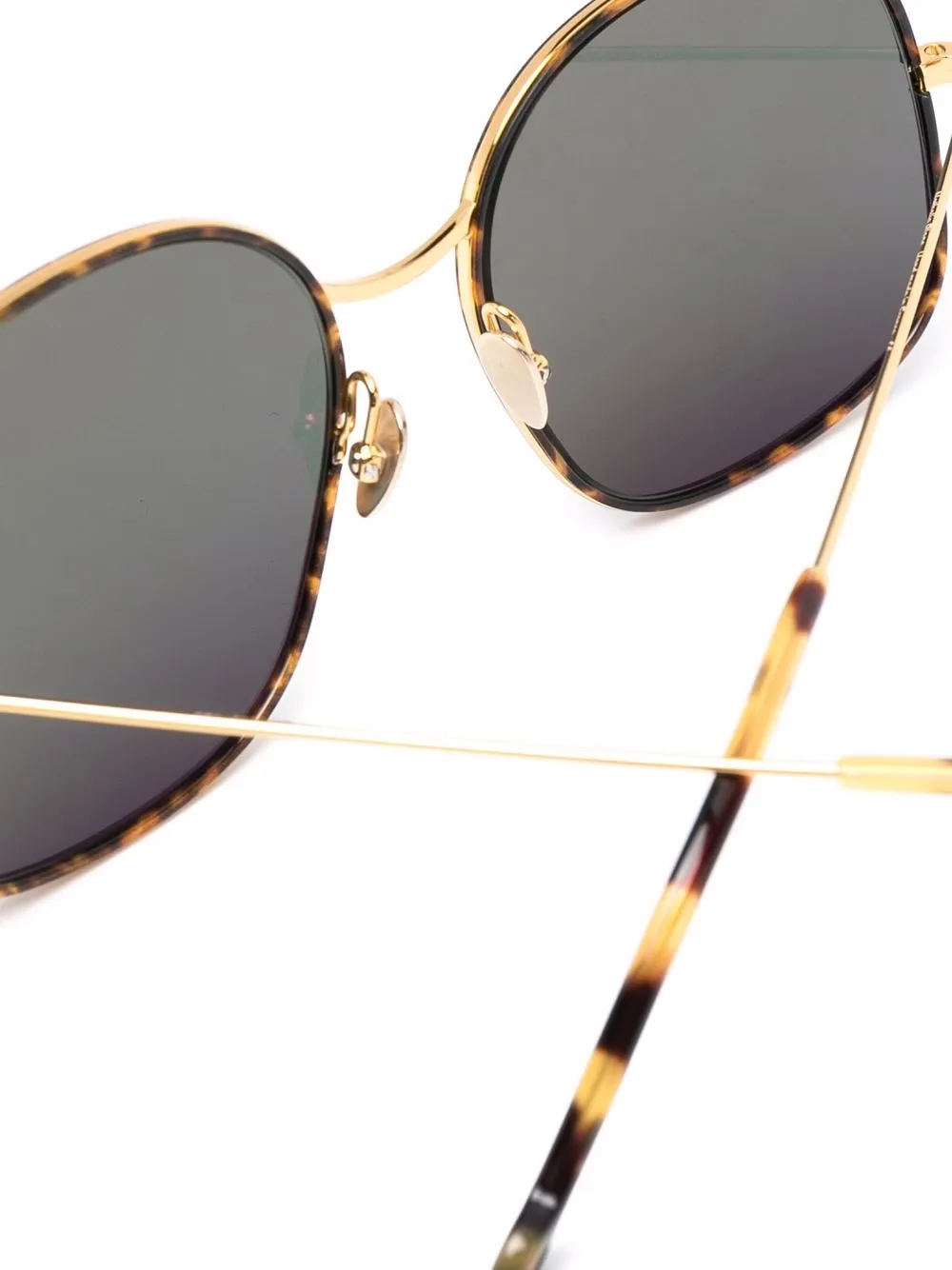 фото Nathalie blanc paris солнцезащитные очки jeanne в массивной оправе