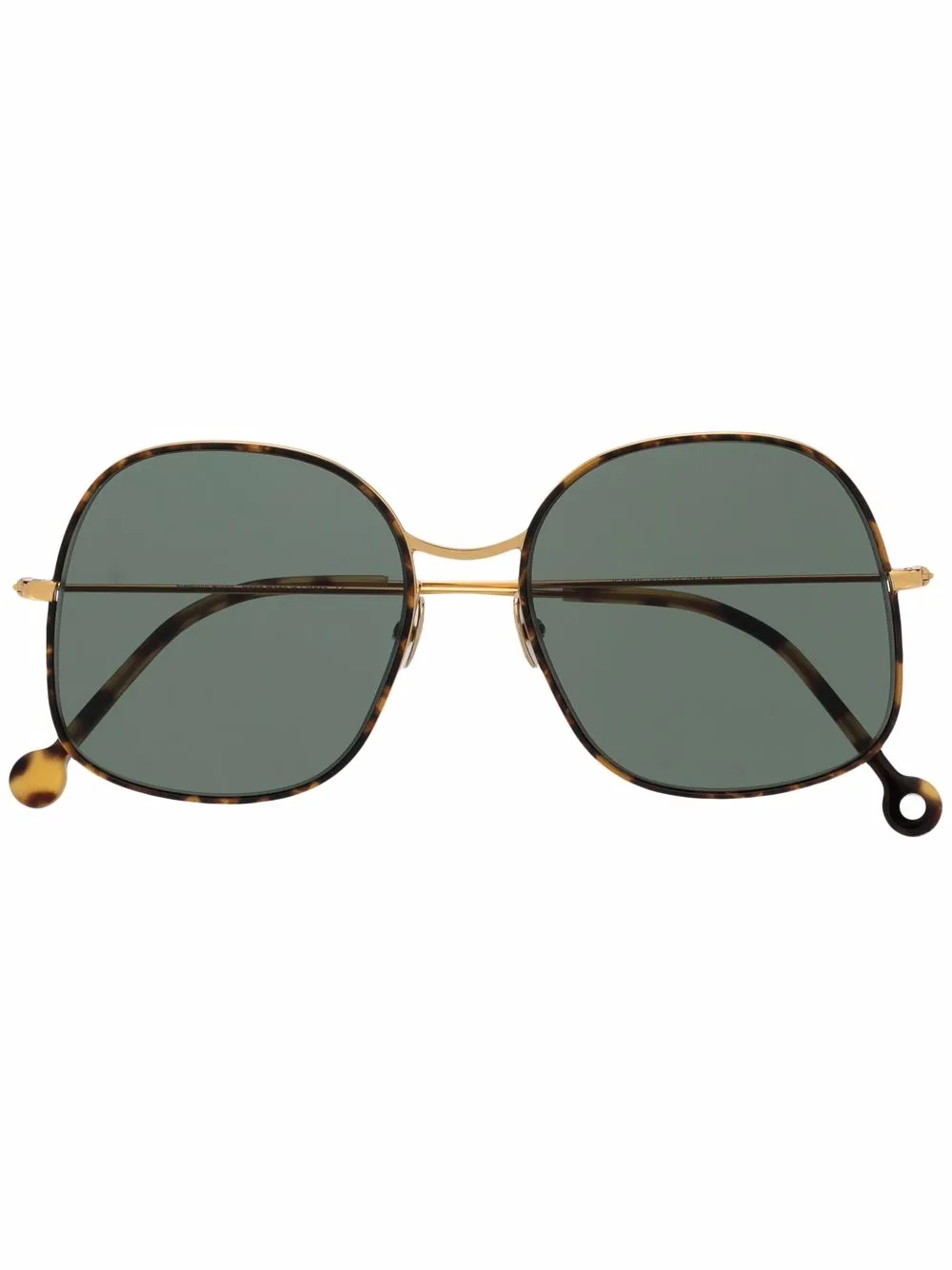 фото Nathalie blanc paris солнцезащитные очки jeanne в массивной оправе