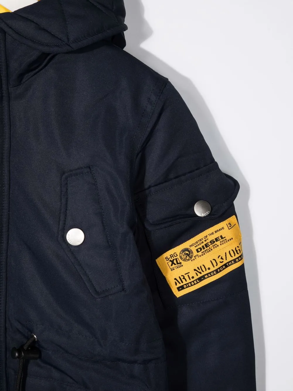 фото Diesel kids парка с капюшоном