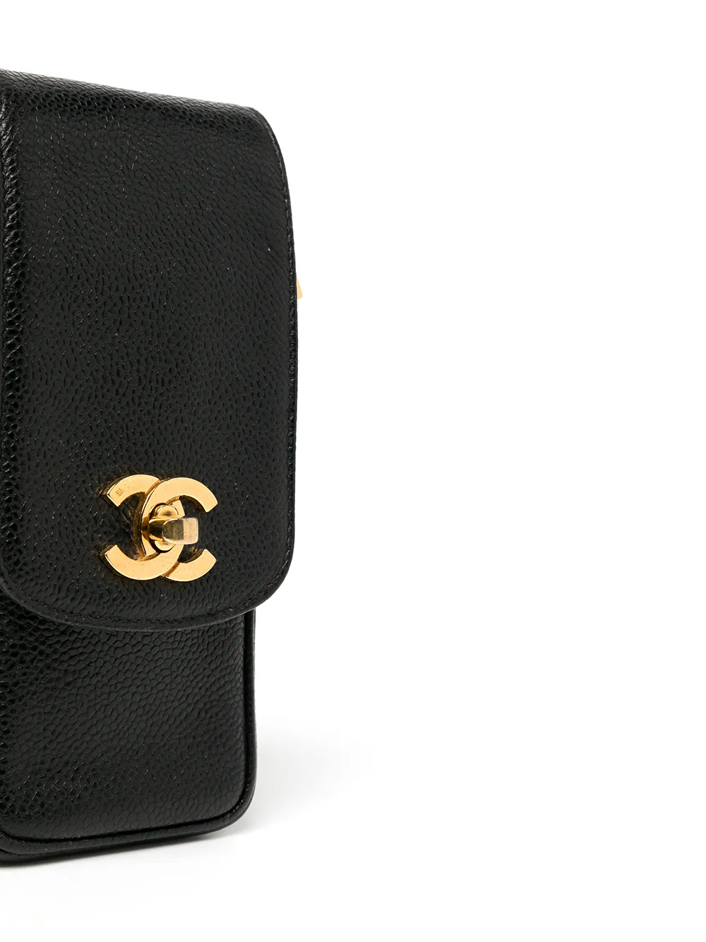 фото Chanel pre-owned сумка через плечо 1995-го года с поворотным замком и логотипом cc