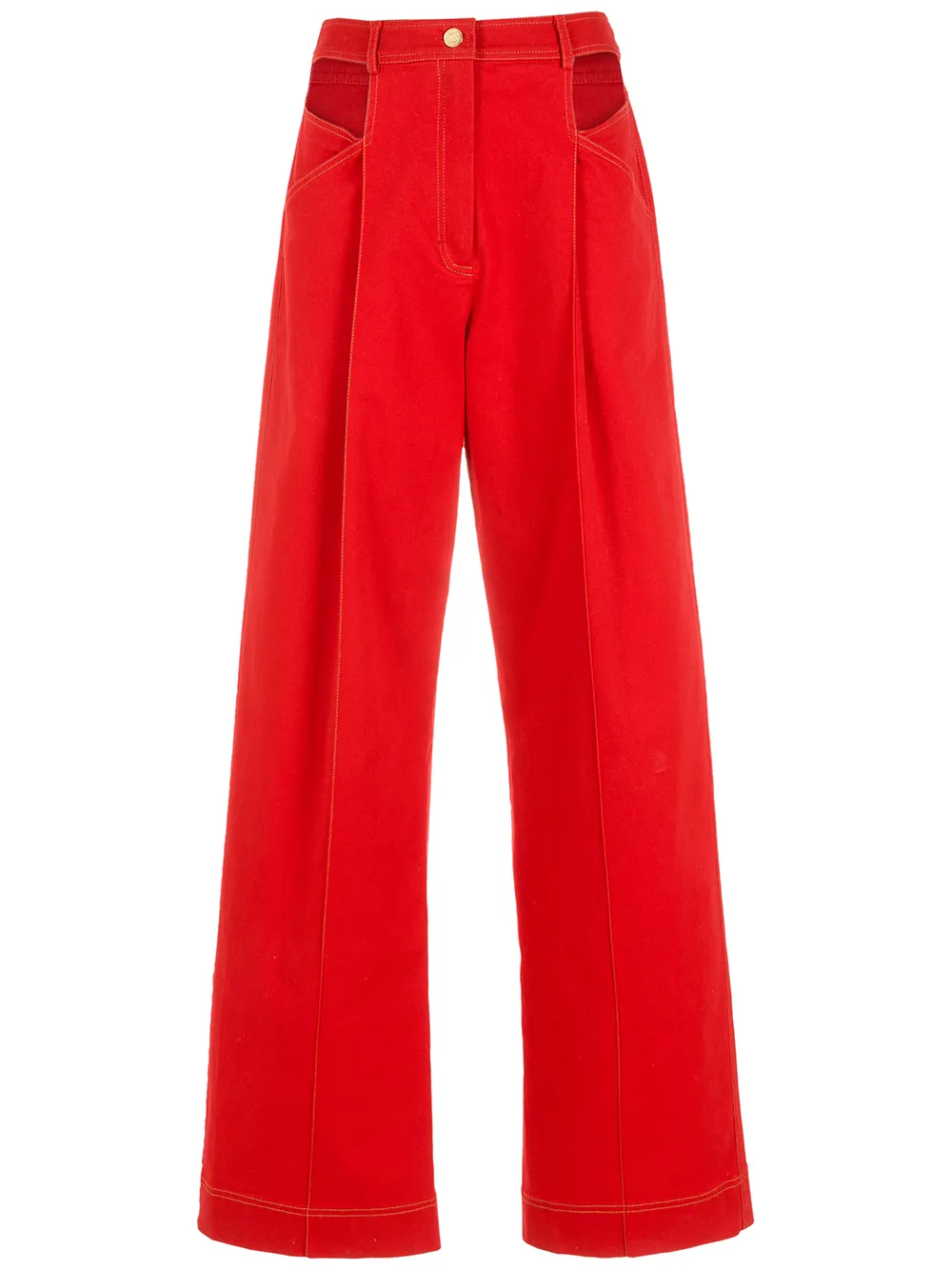 Nk Keka wide-leg trousers - Red
