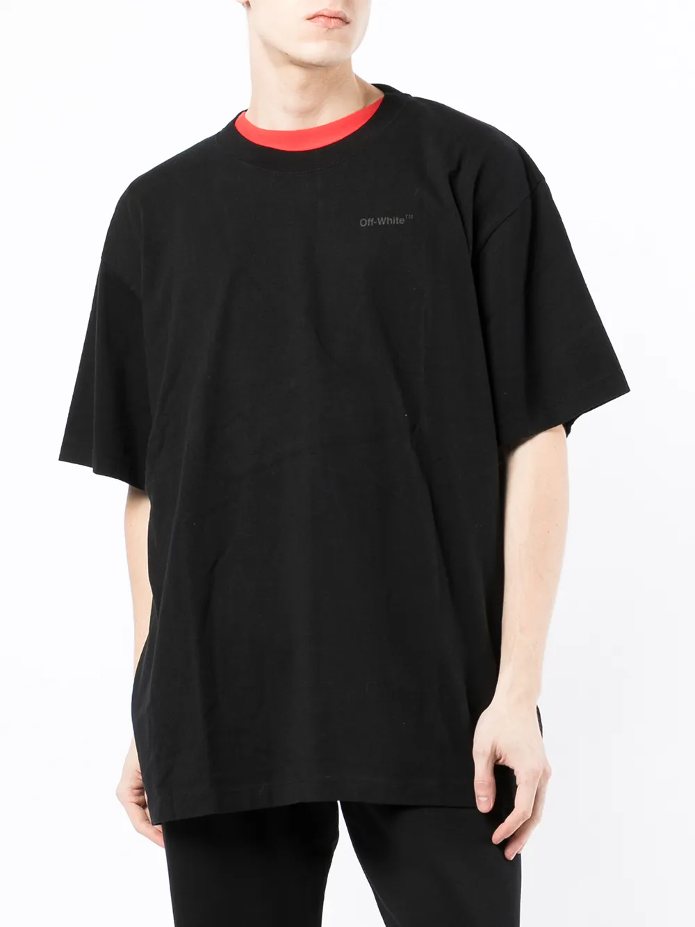 фото Off-white футболка diagonals