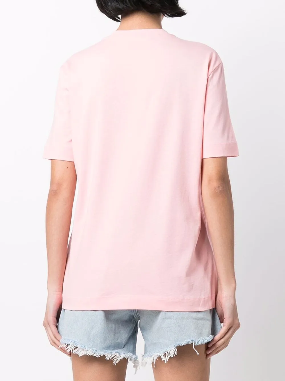 фото Love moschino футболка с графичным принтом