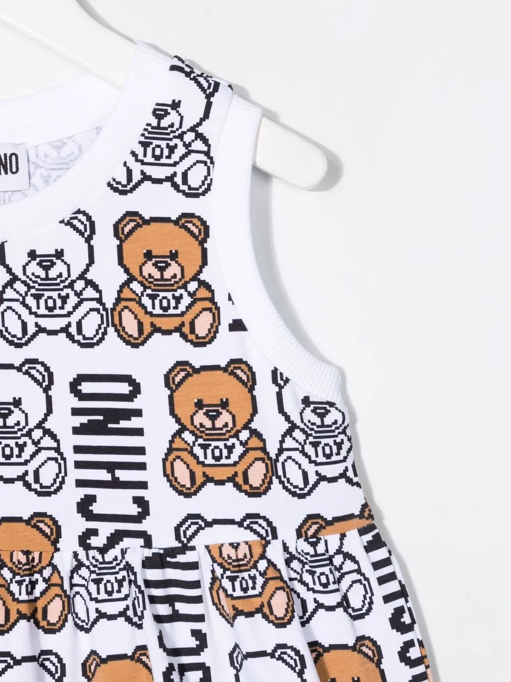 фото Moschino kids футболка с логотипом