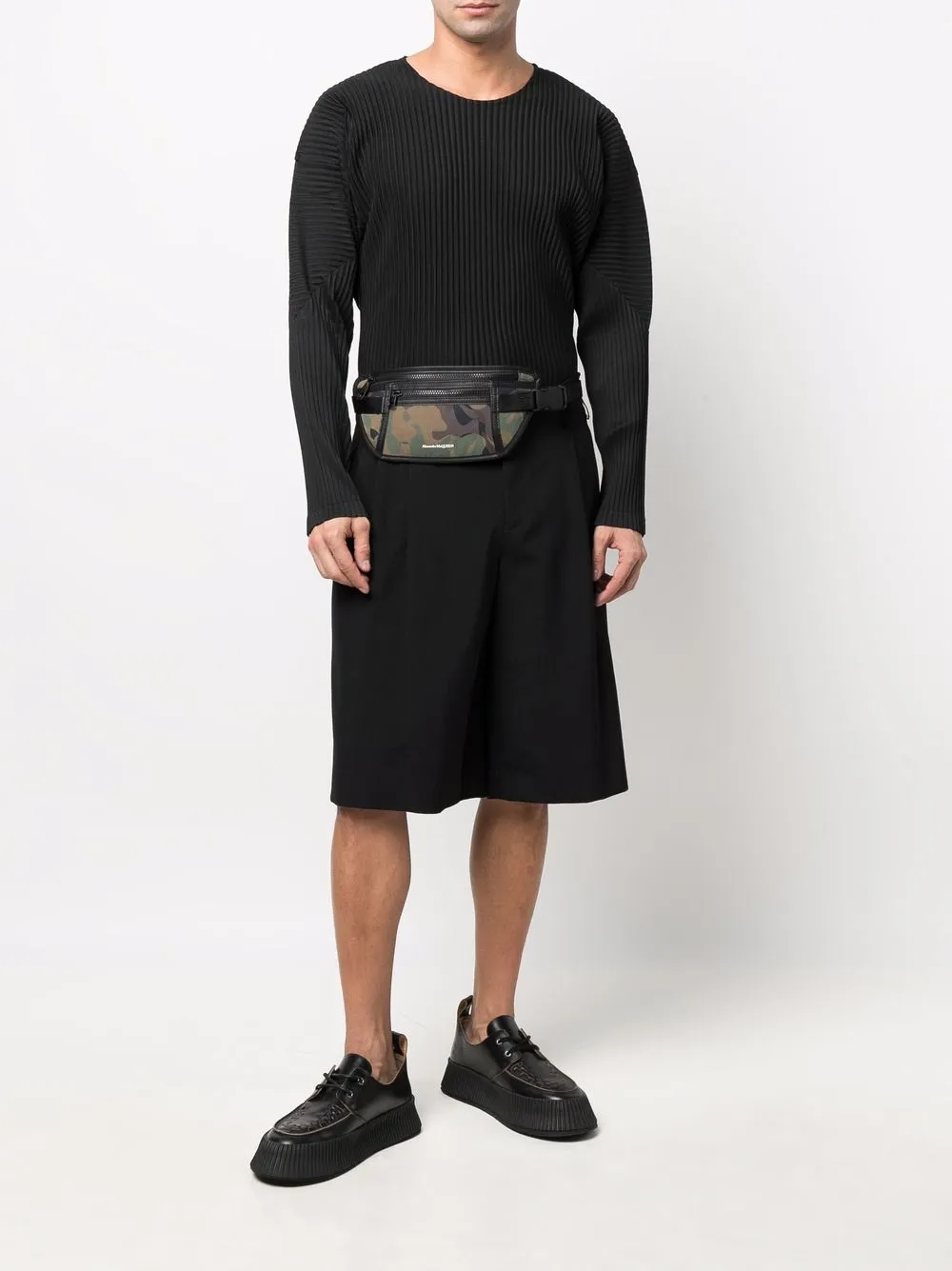фото Alexander mcqueen поясная сумка с камуфляжным принтом