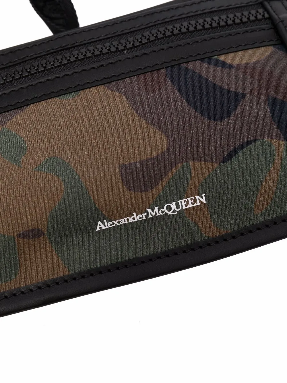 фото Alexander mcqueen поясная сумка с камуфляжным принтом