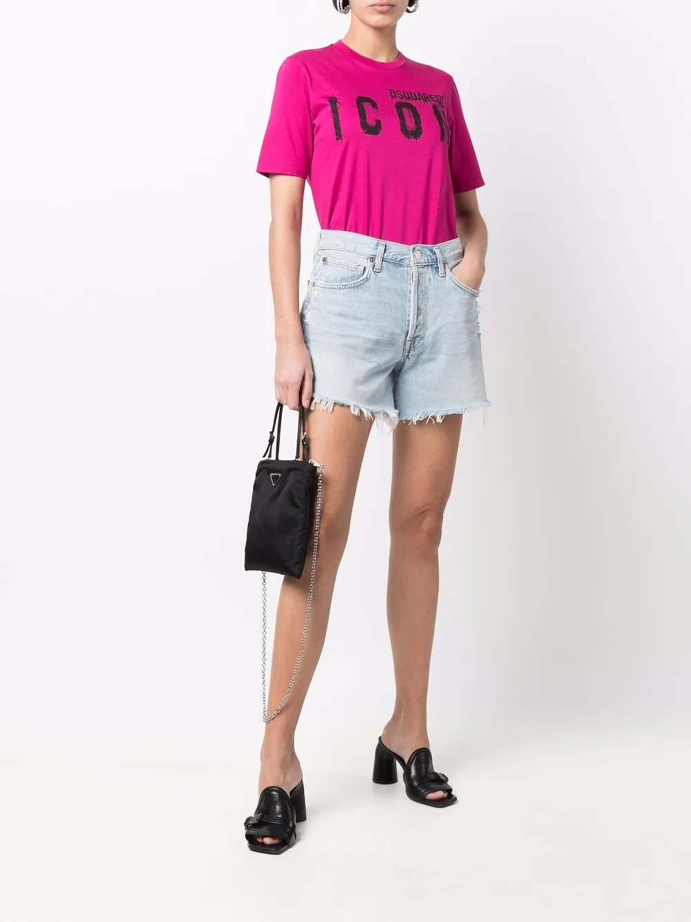 фото Dsquared2 футболка с логотипом