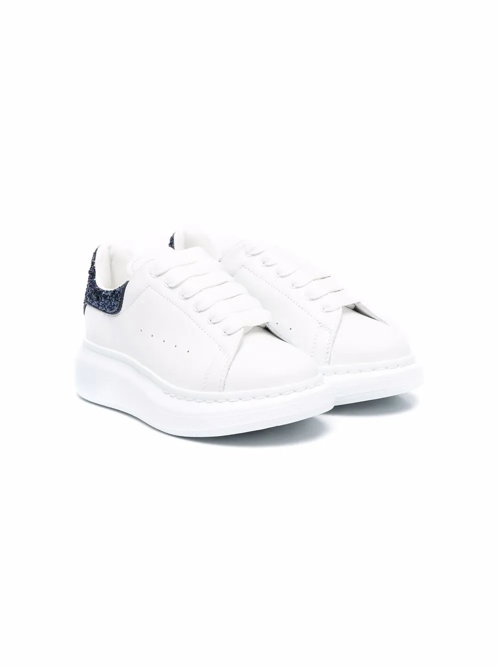 фото Alexander mcqueen kids кроссовки с блестками