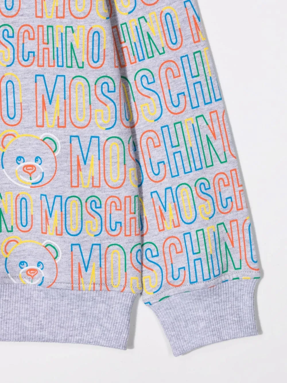 фото Moschino kids толстовка с логотипом