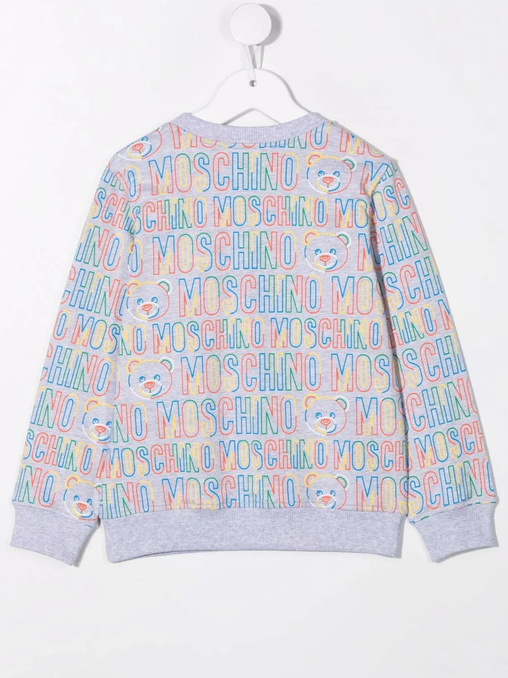 фото Moschino kids толстовка с логотипом