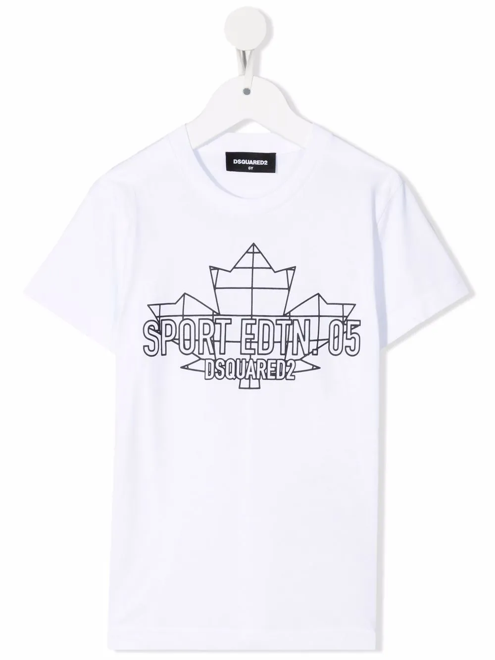 фото Dsquared2 kids футболка с логотипом