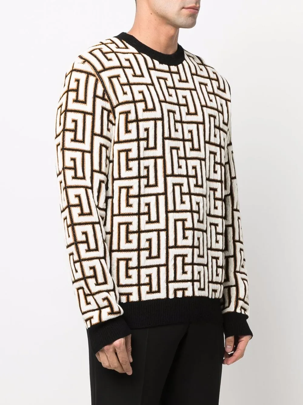 фото Balmain толстовка с монограммой
