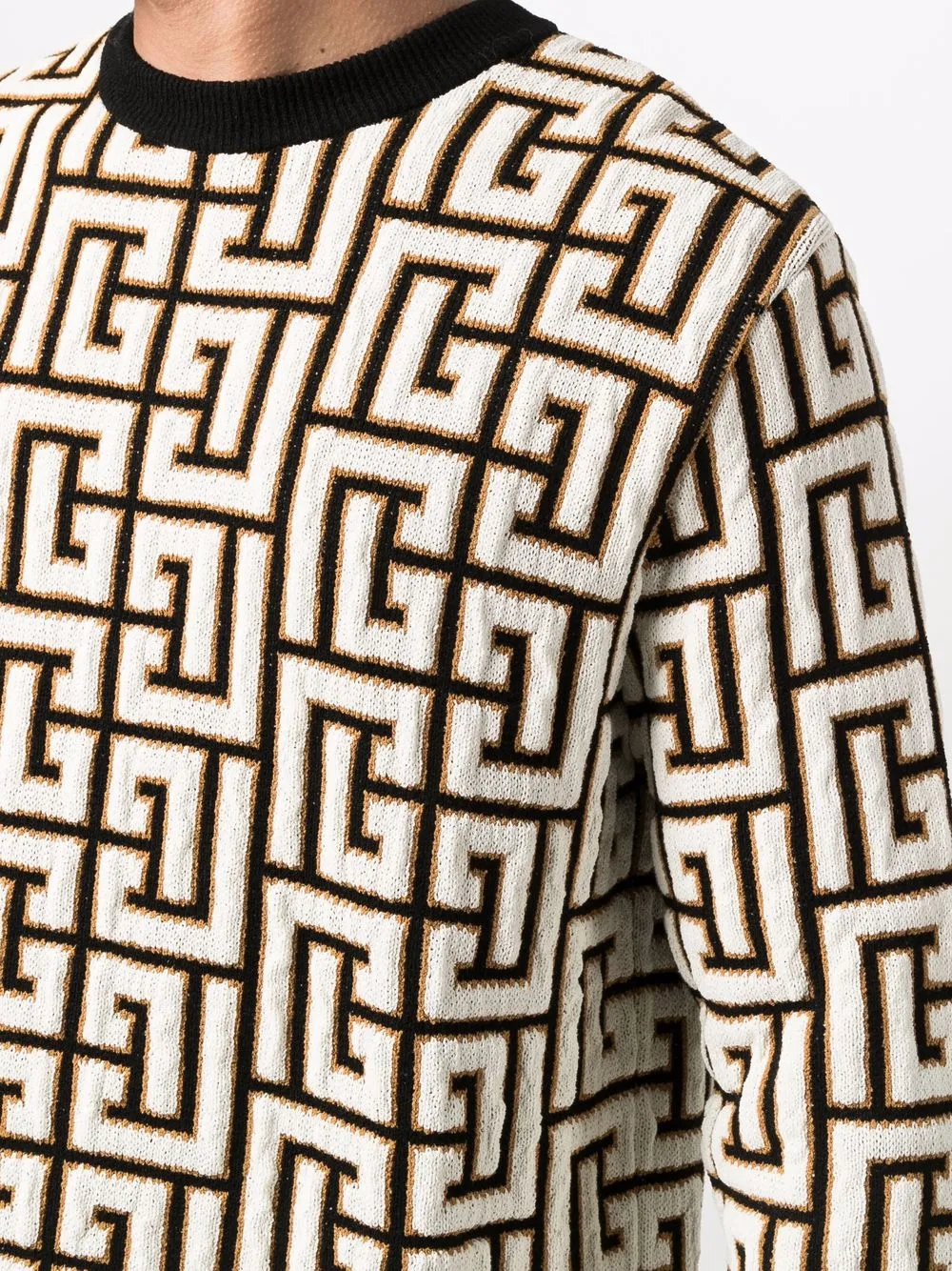 фото Balmain толстовка с монограммой