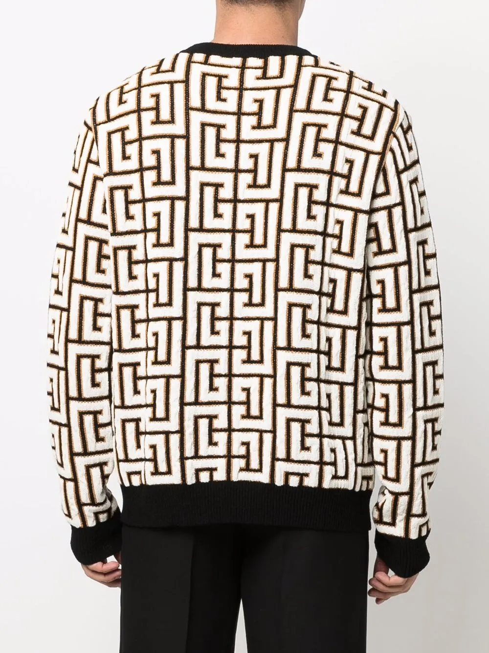 фото Balmain толстовка с монограммой