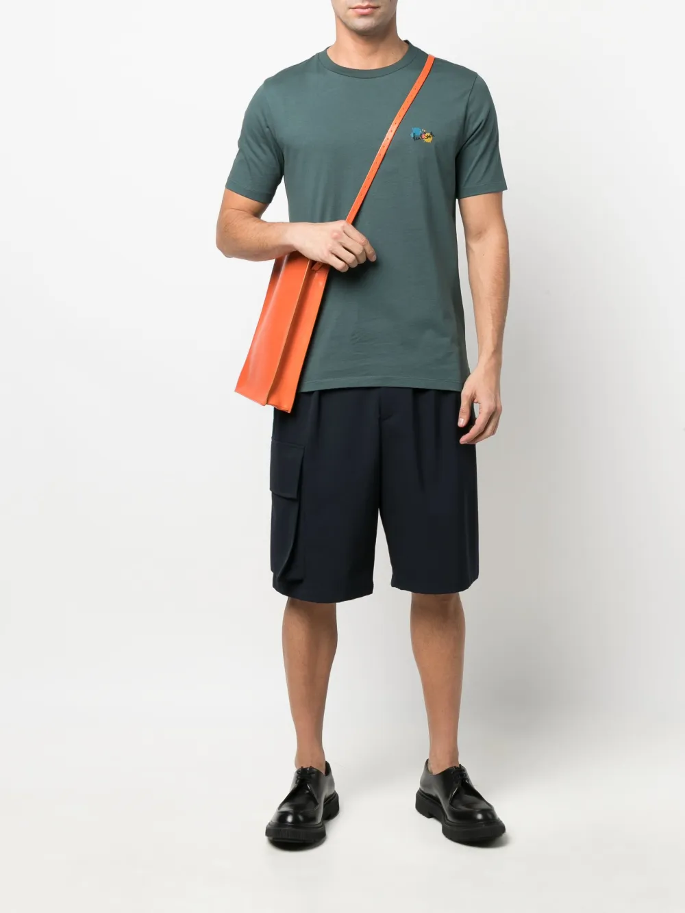 фото Paul smith футболка с вышитым логотипом