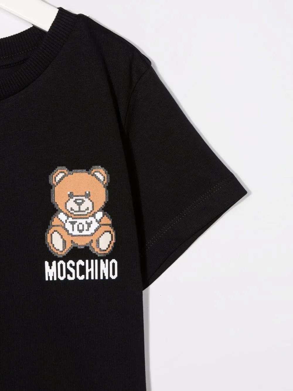 фото Moschino kids футболка с принтом