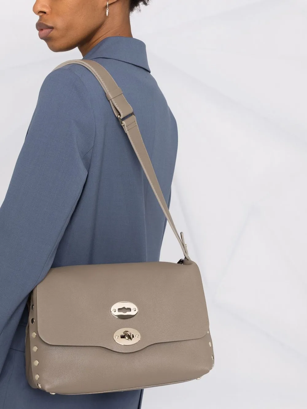 фото Zanellato сумка-тоут postina среднего размера