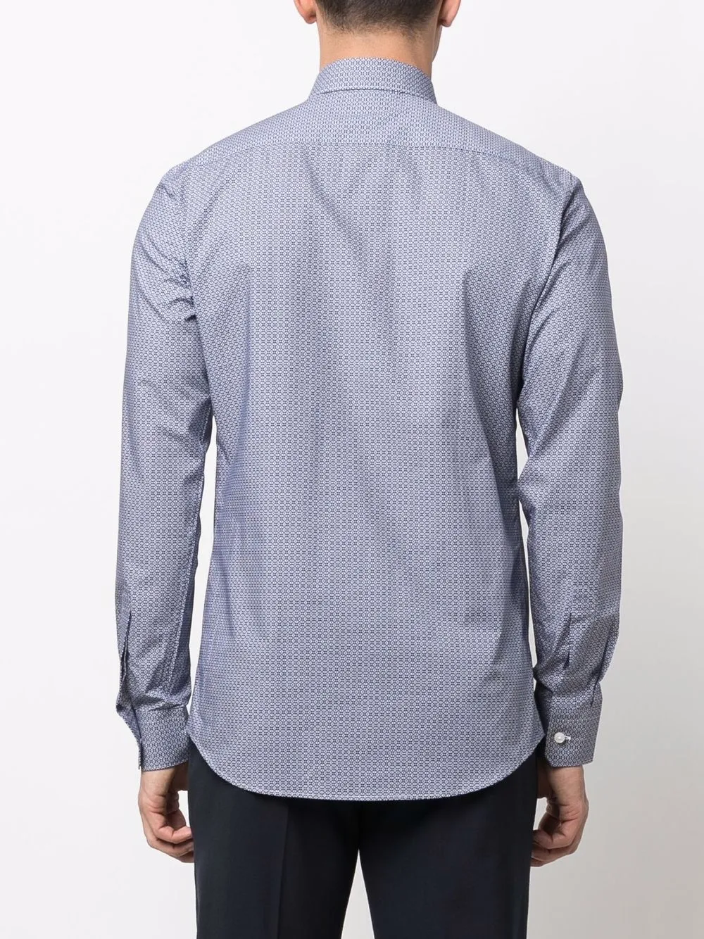 фото Z zegna рубашка с геометричным принтом