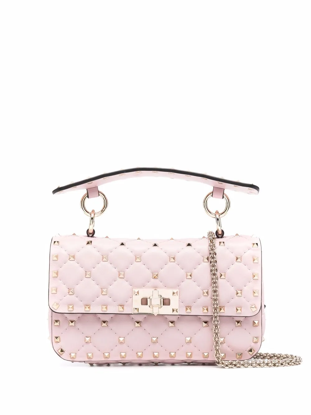 фото Valentino garavani сумка через плечо rockstud spike