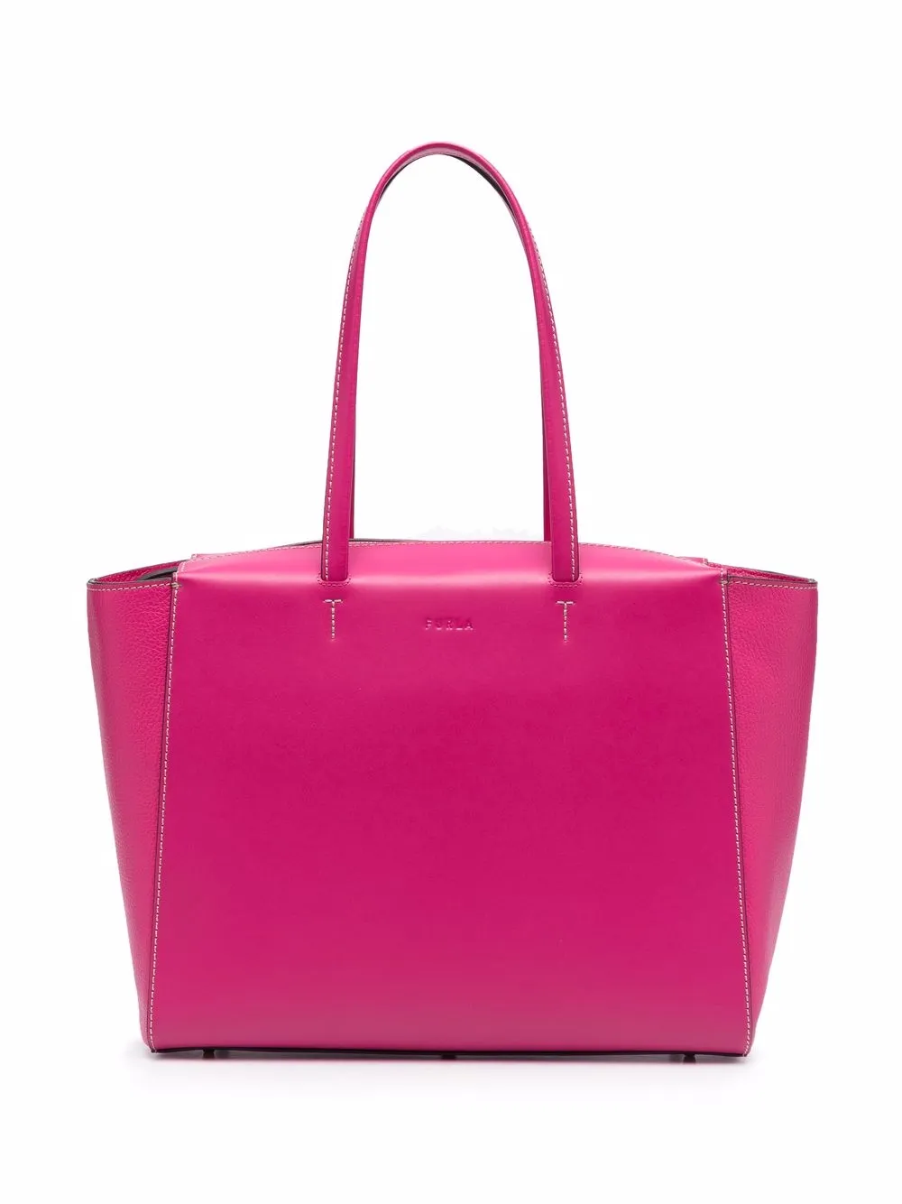 фото Furla сумка-тоут с тисненым логотипом
