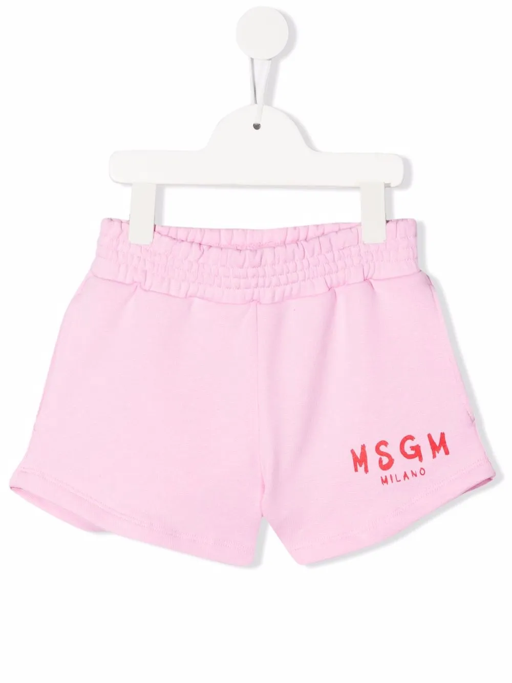фото Msgm kids спортивные шорты с логотипом