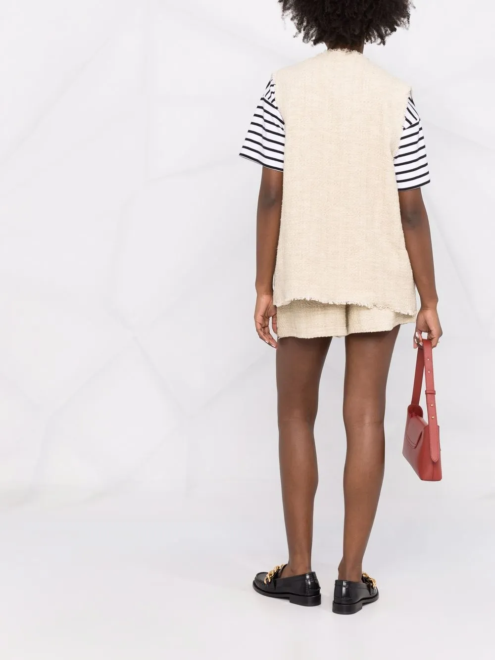 фото Pinko твидовый жилет