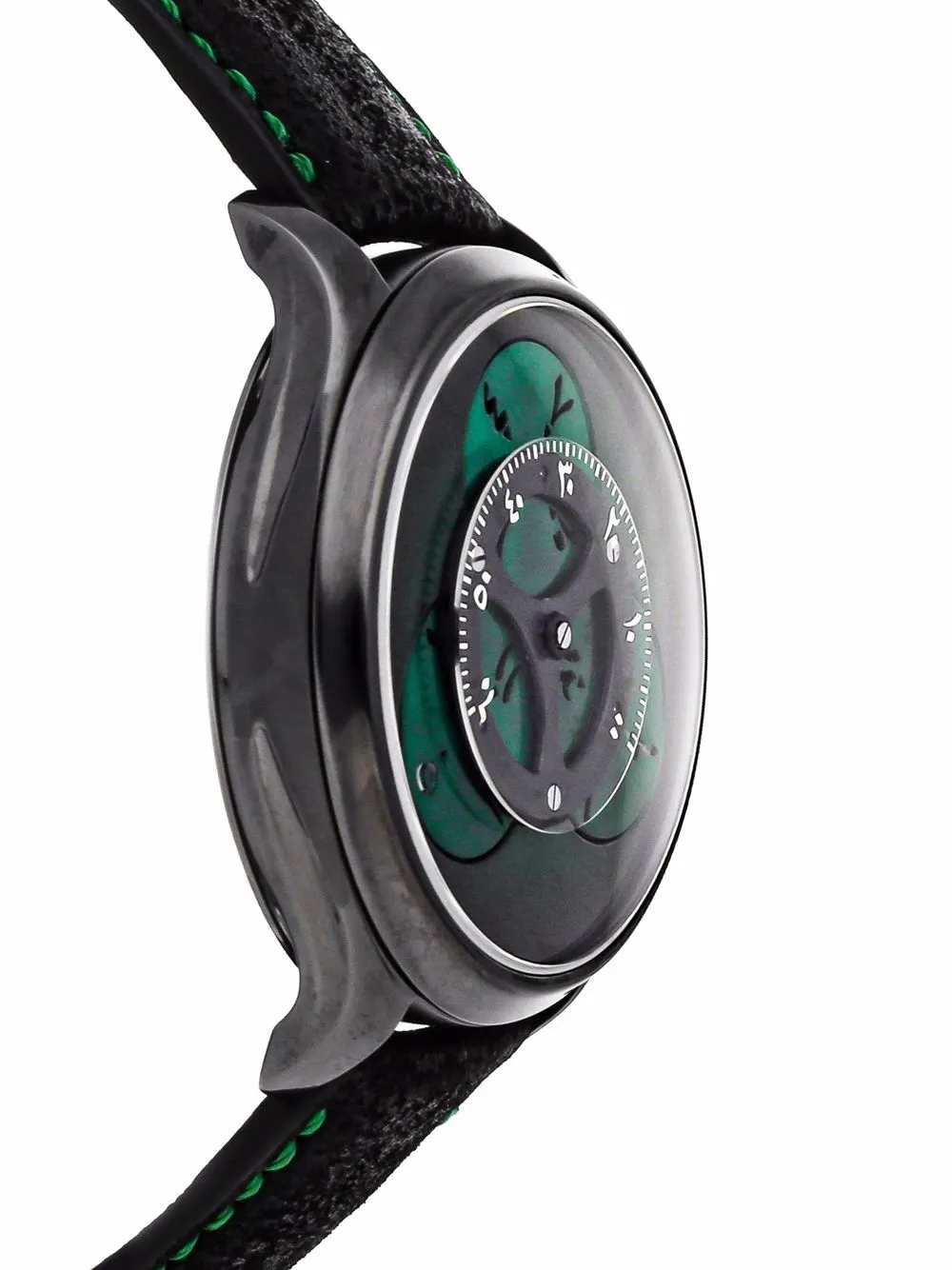 фото H. moser & cie наручные часы endeavour flying hours pre-owned 42 мм