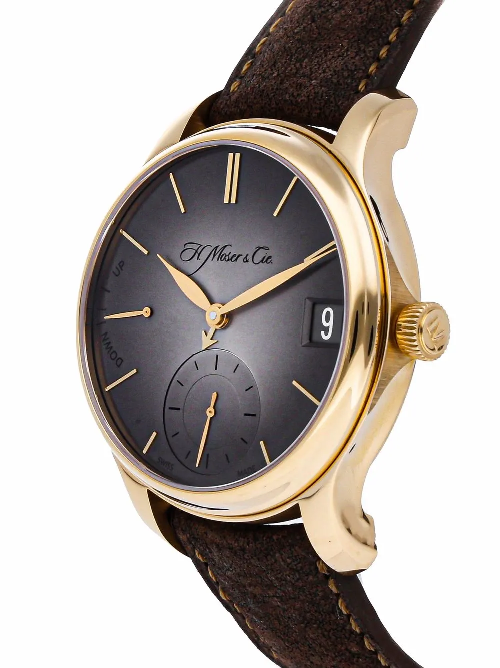 фото H. moser & cie наручные часы endeavour perpetual calendar pre-owned 40.8 мм