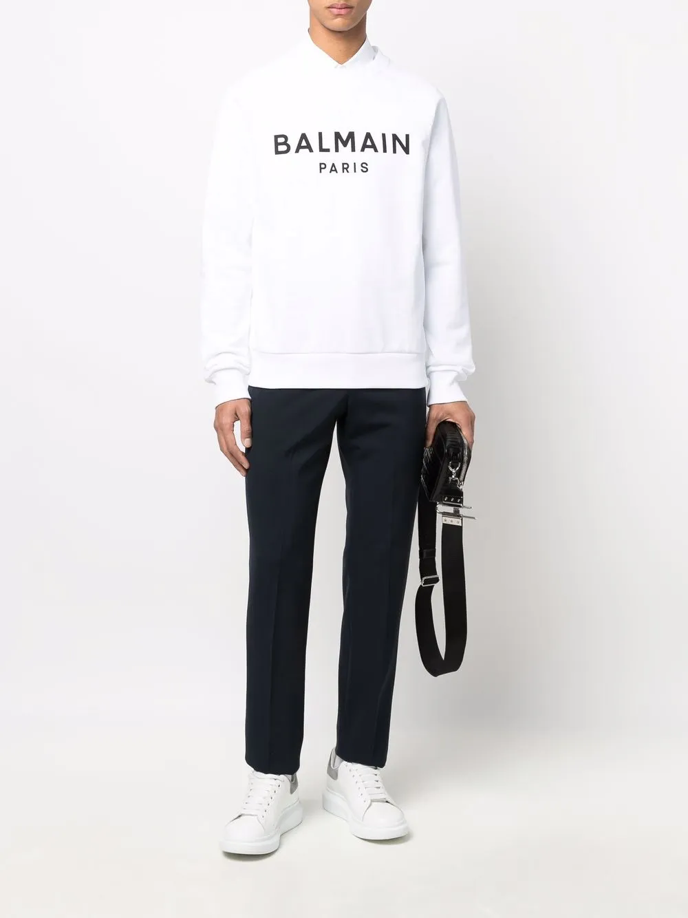 фото Balmain толстовка с логотипом
