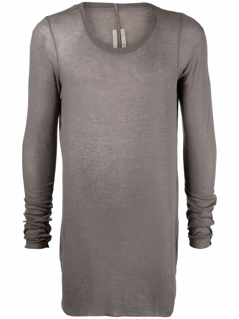 фото Rick owens футболка из джерси с круглым вырезом