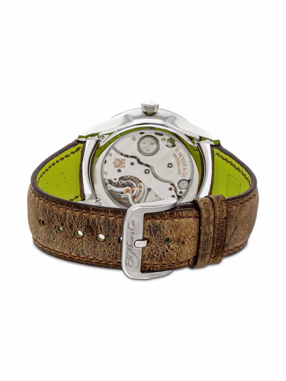 фото H. moser & cie наручные часы venturer small seconds pre-owned 43 мм 2021-го года