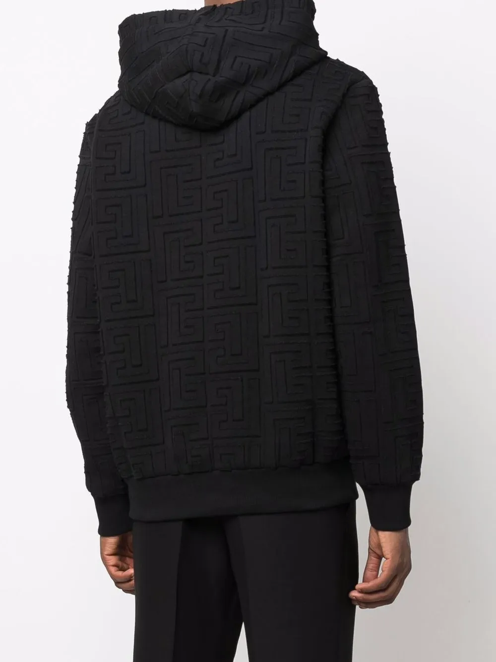 фото Balmain худи с монограммой