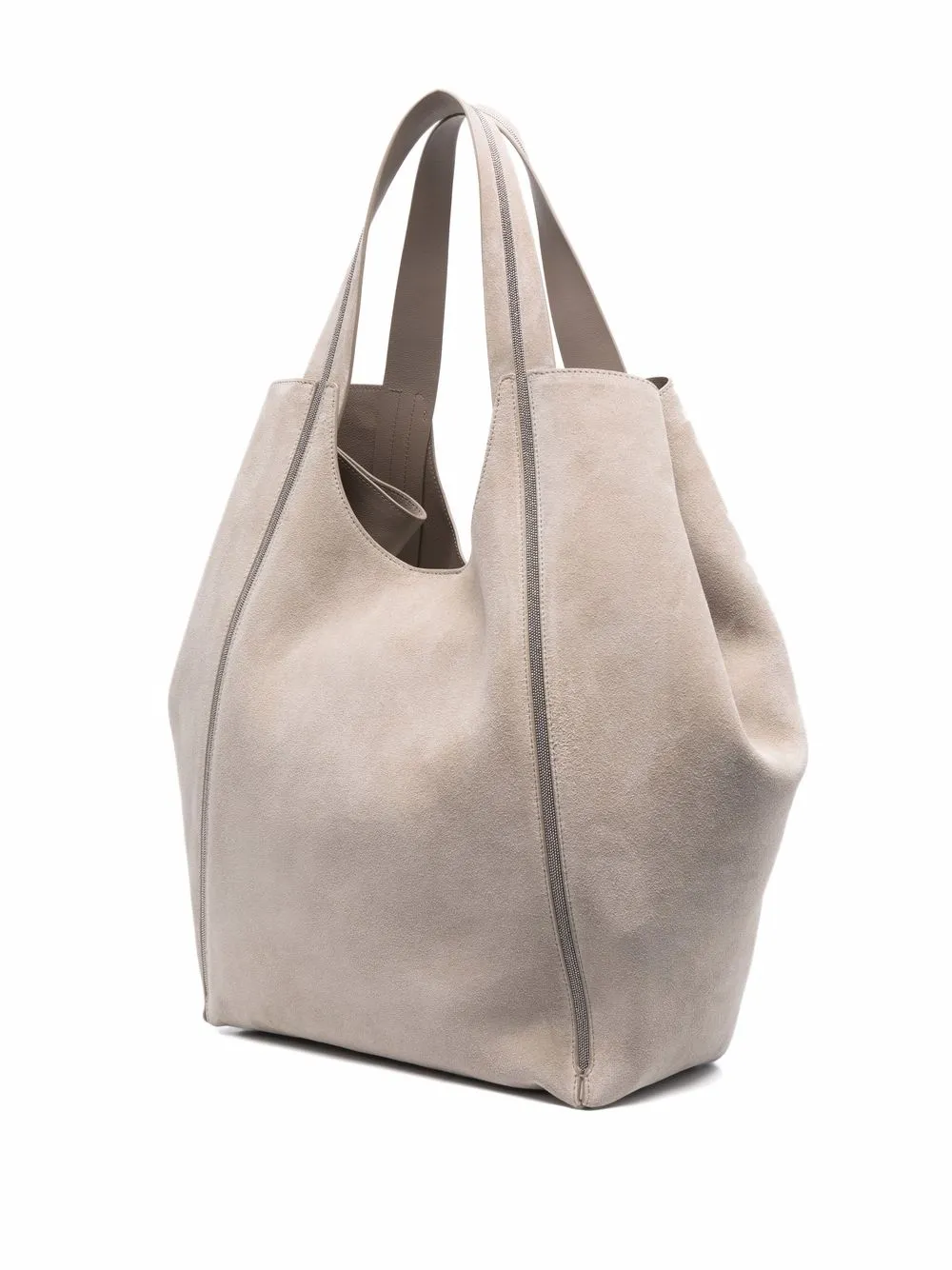 фото Brunello cucinelli сумка-тоут с открытым верхом