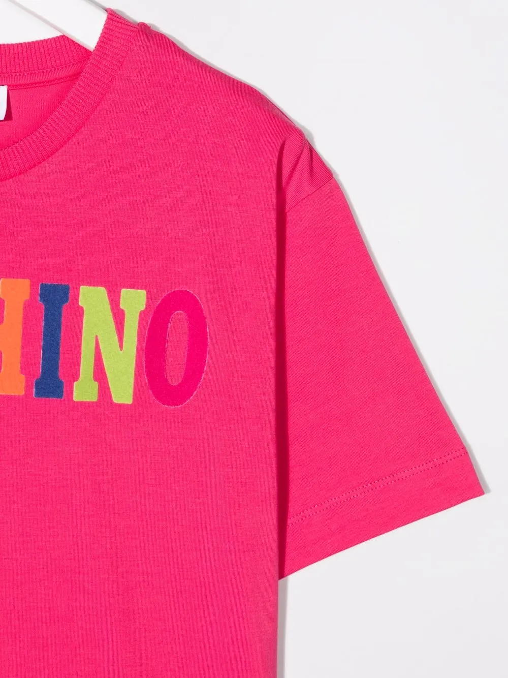 фото Moschino kids футболка с логотипом