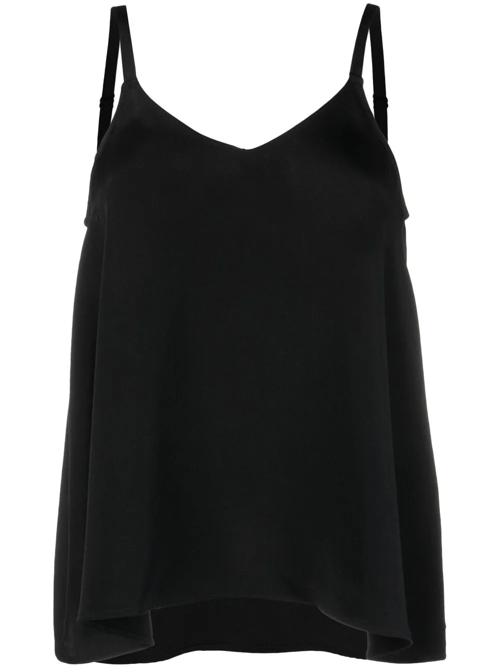 Max & Moi top holgado con tiras cruzadas - Negro