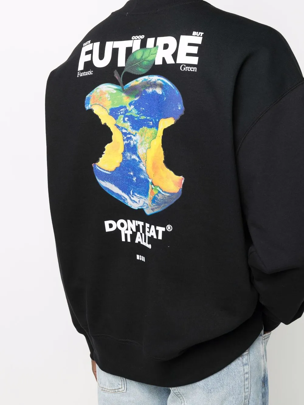 фото Msgm толстовка с принтом