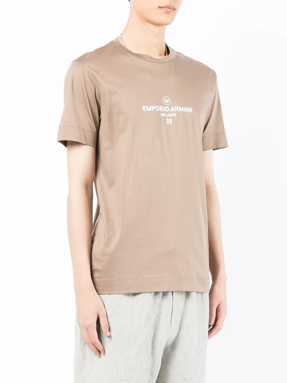фото Emporio armani футболка с логотипом