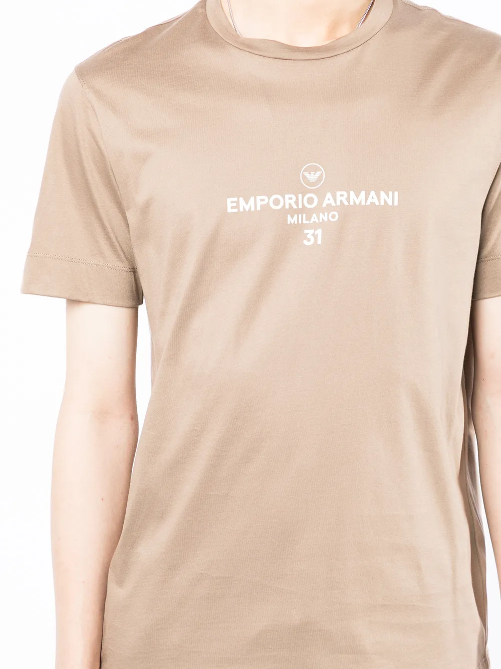 фото Emporio armani футболка с логотипом
