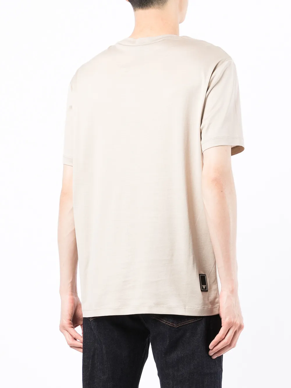 фото Emporio armani футболка с нашивкой-логотипом