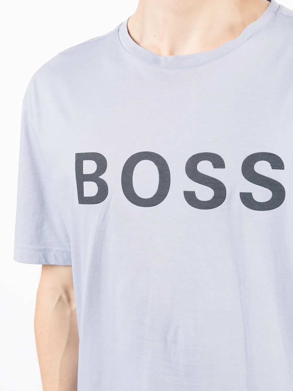 фото Boss футболка с логотипом