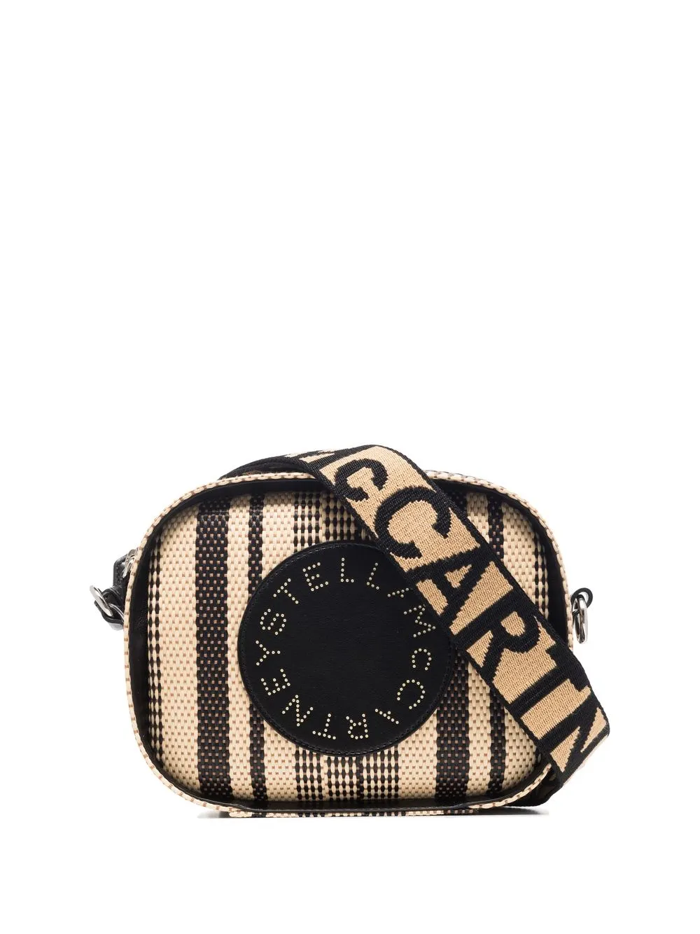 Stella McCartney Stella Logo woven camera bag - Neutrals
Stella McCartney Stella Logo woven camera bag - Neutrals