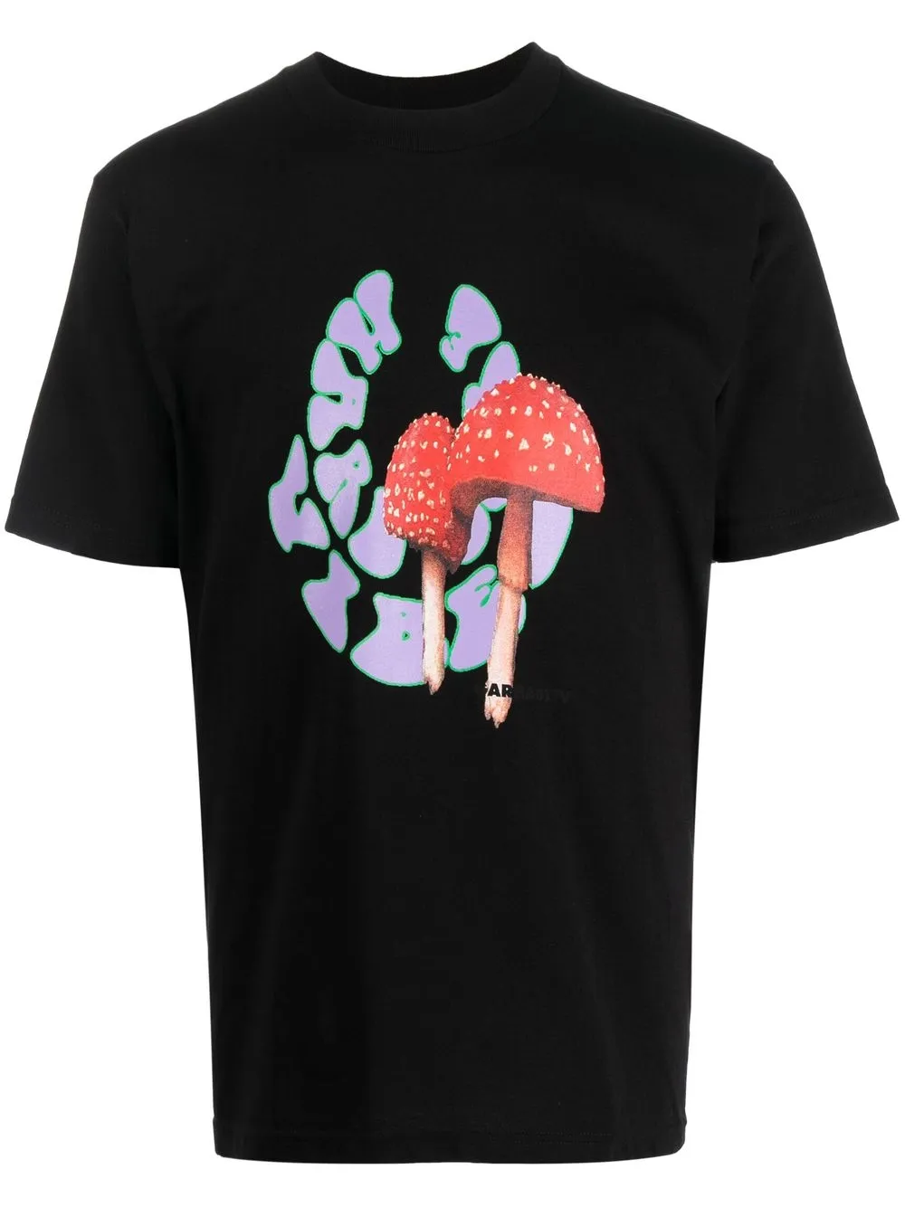 Garbage Tv short sleeve T-shirt - Black