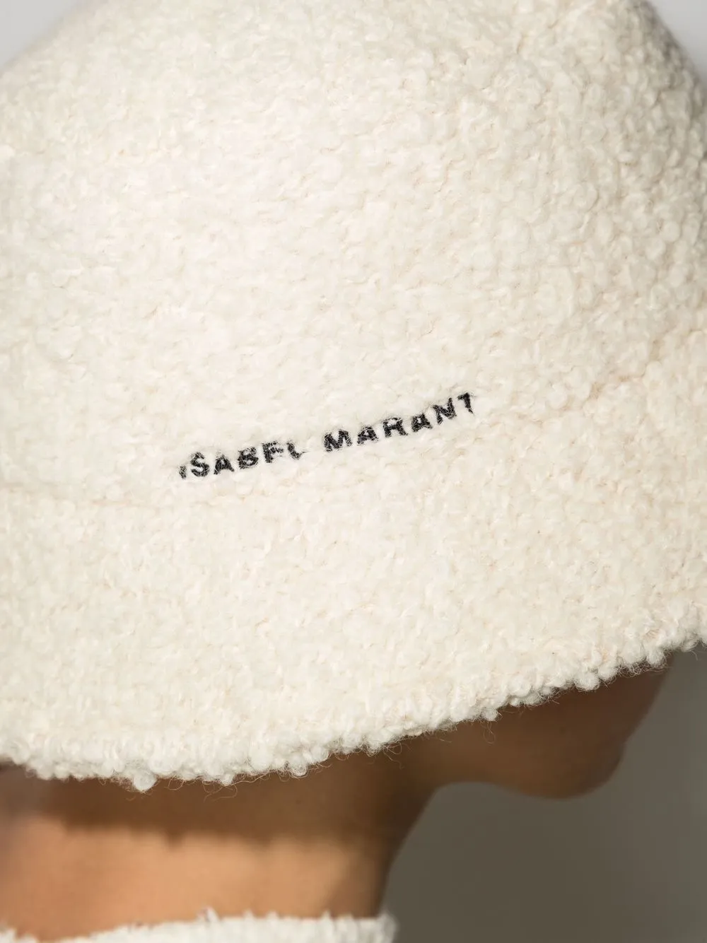 Isabel Marant Denji Logo Embroidered Bucket Hat Farfetch