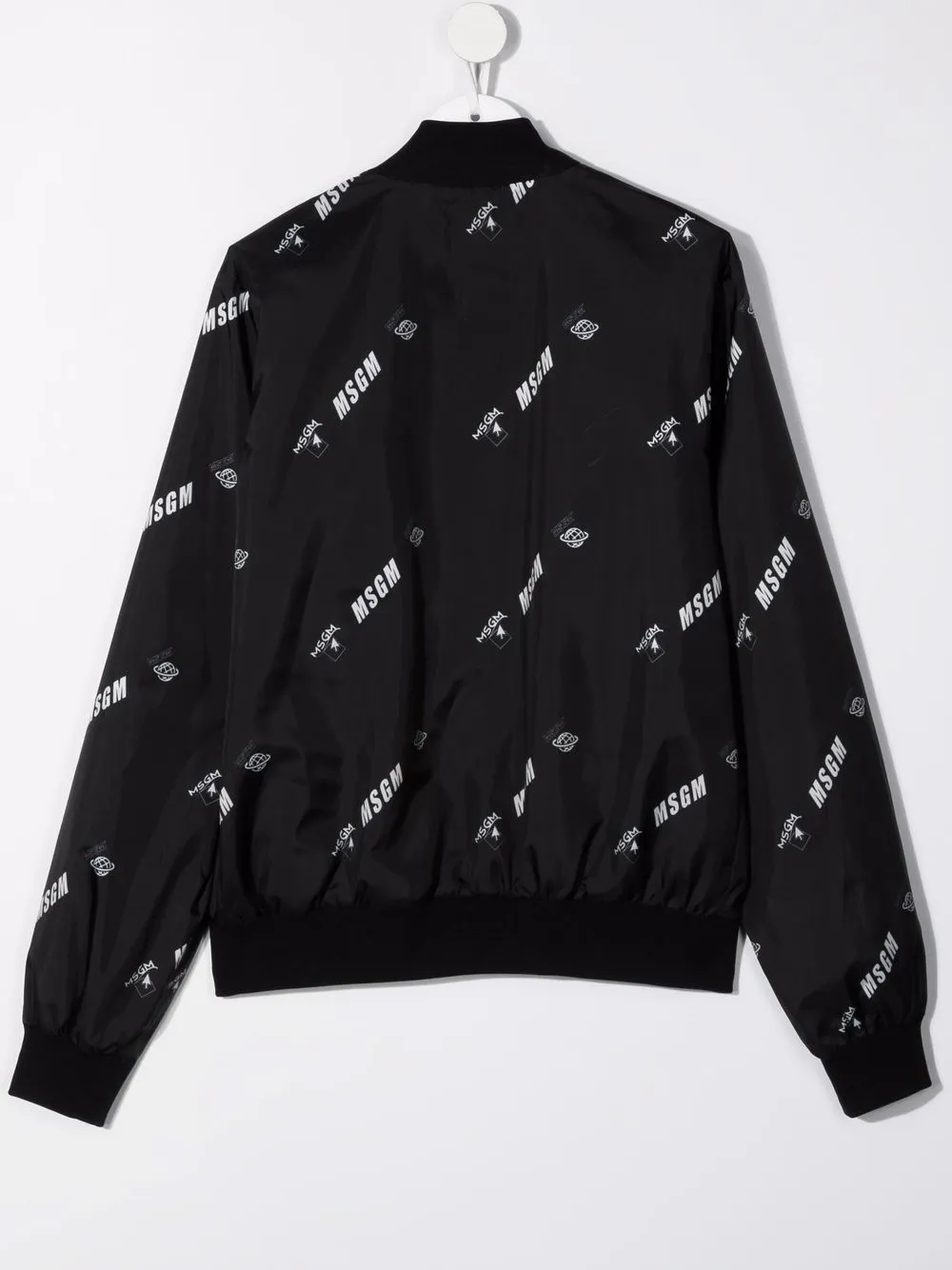 фото Msgm kids бомбер с логотипом