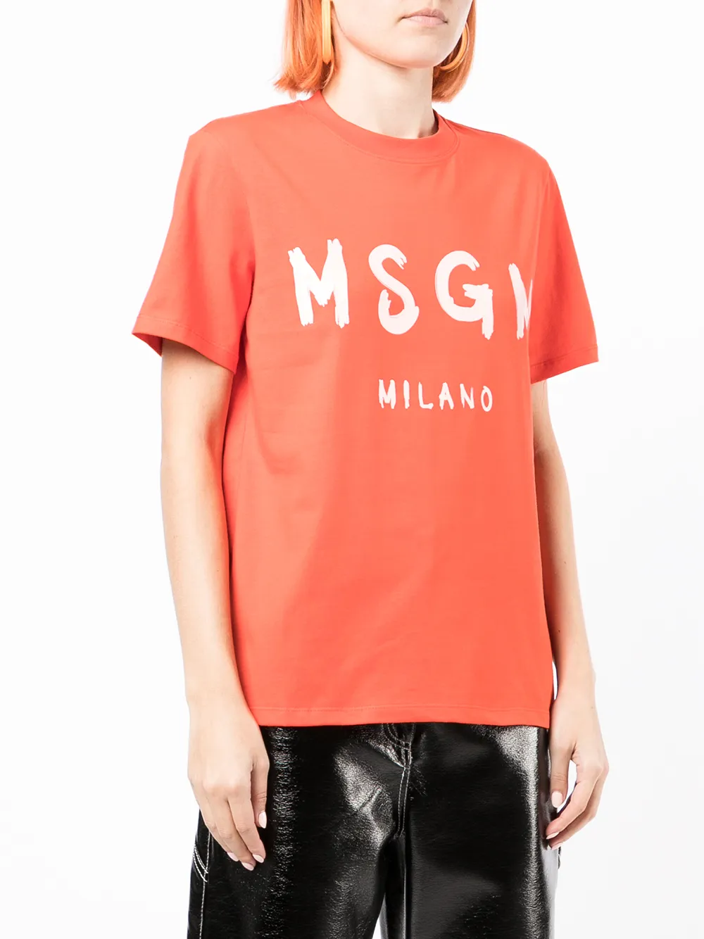 фото Msgm футболка с логотипом