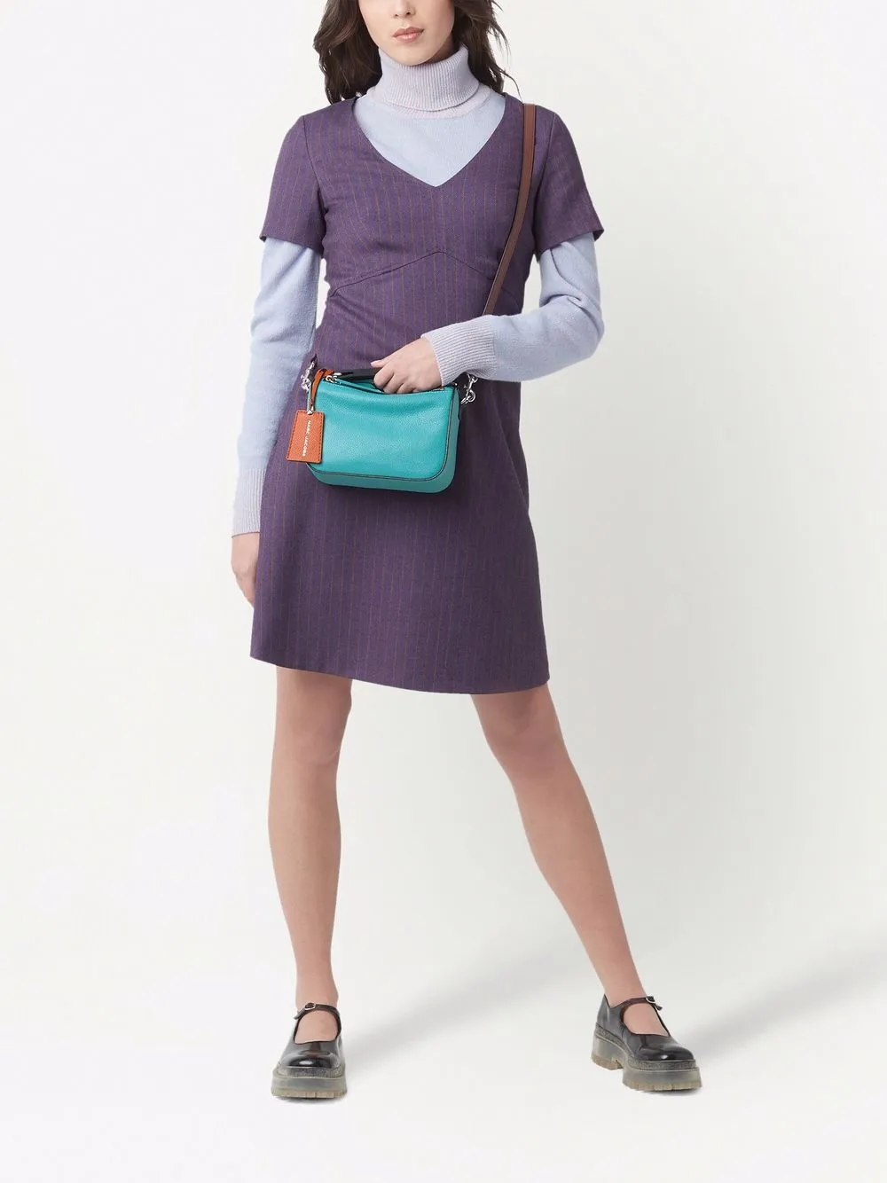 фото Marc jacobs сумка-тоут softbox в стиле колор-блок