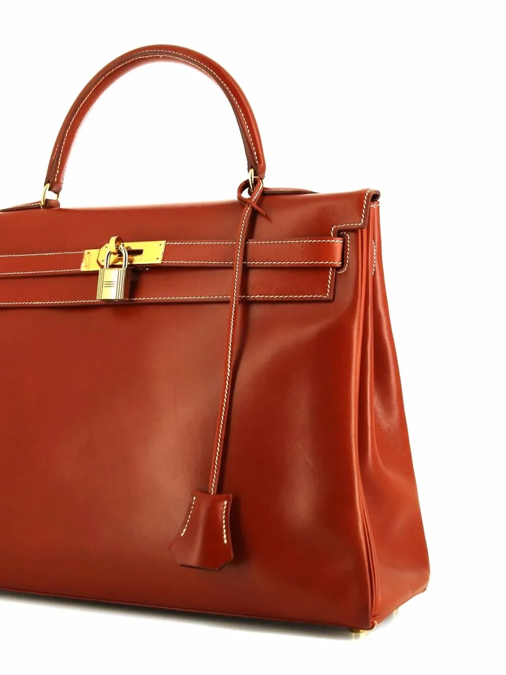 фото Hermès сумка kelly 35 1998-го года с ручкой и ремнем