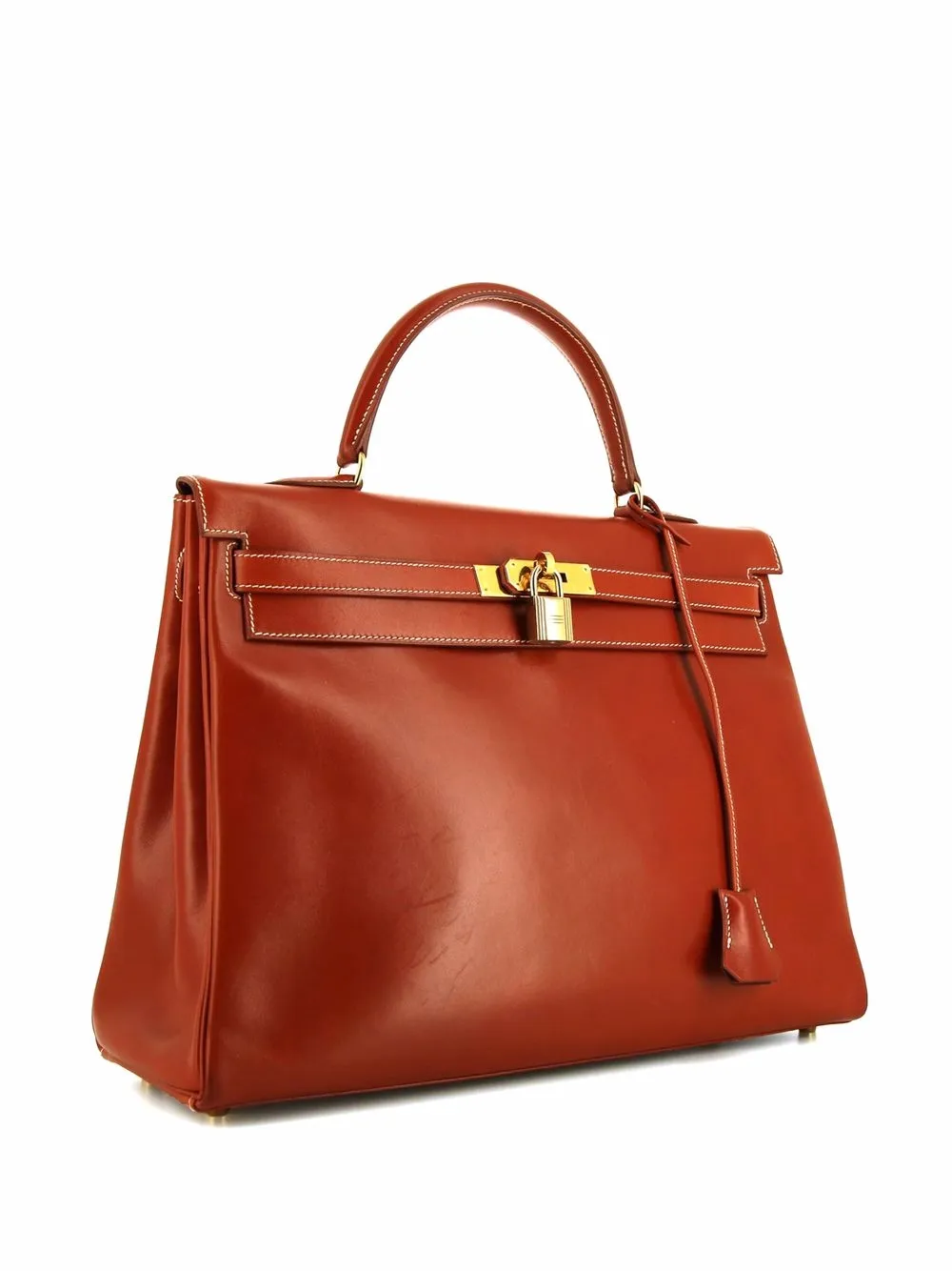 фото Hermès сумка kelly 35 1998-го года с ручкой и ремнем